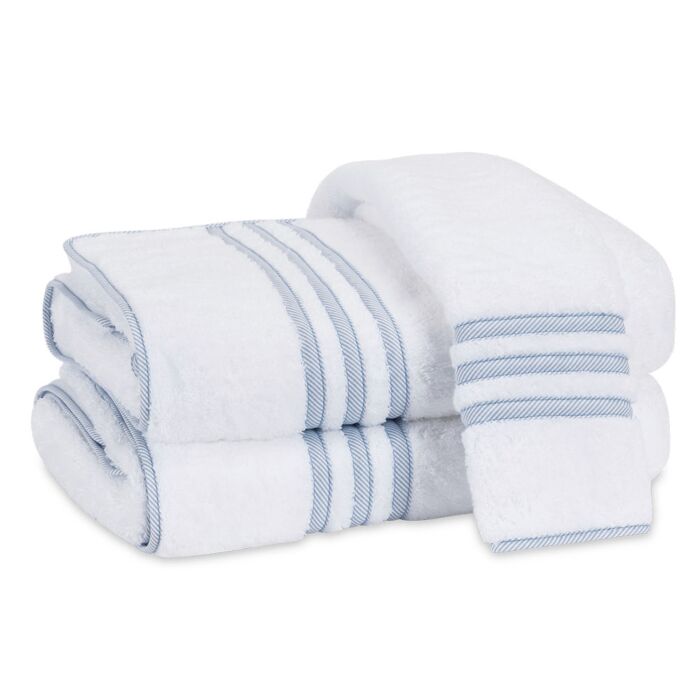 Matouk Towel Collection Beach Road Blue