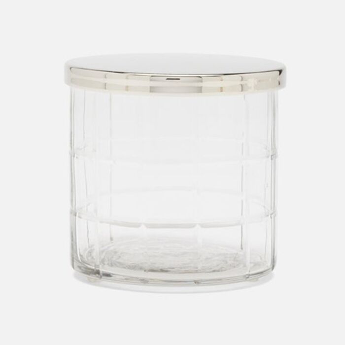 Jar Round Tall Plastic Pedestal